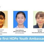 HOPe welcomes 3 new HOPe Youth Ambassador for a Nuclear-Free Sustainable Future!